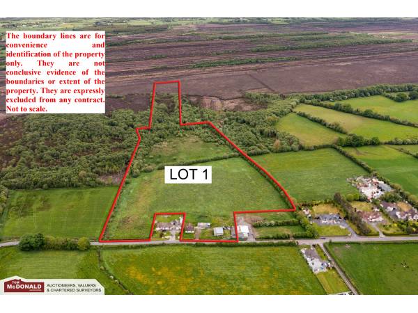 Approx. 33 Acre Residential Farm Holding in 4 Lots